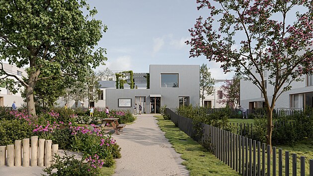 Nové domy budou součástí sídliště Hlinky v Týně nad Vltavou.