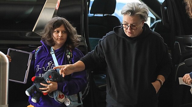 Rosie O'Donnellov&aacute; s dcerou Clay (Los Angeles, 2024)