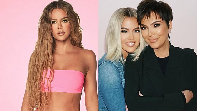 Khloé Kardashianová se svou matkou Kris Jennerovou
