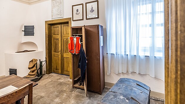 Ve věži náchodského zámku je nově k vidění spižírna a denní místnost pro sloužící. (14. března 2025)