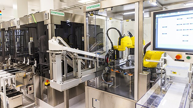 Slavnostní otevření linky farmaceutické společnosti Oncomed manufacturing na výrobu
předplněných stříkaček pro pacienty zejména s revmatoidní artritidou. (27. března 2025)