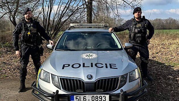 Michal Návesník a Kryštof Jiránek ve službě.