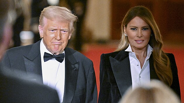 Donald a Melania Trumpovi (23. února 2025) Donald a Melania Trumpovi (23. února 2025)