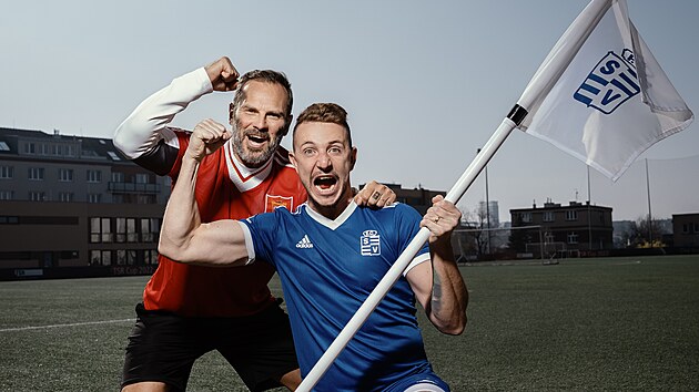 Patrik Berger a Jakub Štáfek