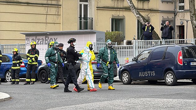 Záchranné složky zadržely muže, který vyhrožoval výbuchem a antraxem. (7. dubna 2025)