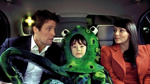 Hugh Grant, Billy Campbell, Martine McCutcheonová ve filmu Láska nebeská (2003)