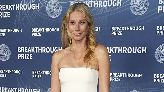 Gwyneth Paltrowov&aacute; na Breakthrough Prize v Santa Monice (5. dubna 2025)