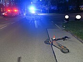 Opilý mladík na elektrokoloběžce nedal ve Vodňanech přednost autu. Opilý mladík na elektrokoloběžce nedal ve Vodňanech přednost autu.