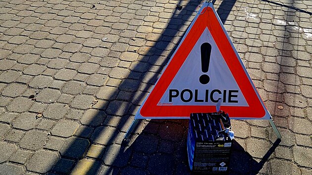 Nevybuchlá pyrotechnika před železničním nádražím v Ostravě, kde exploze...