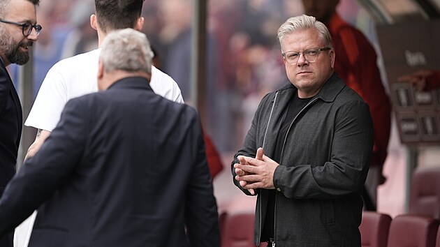 Sparťanský trenér Lars Friis před utkáním s Mladou Boleslaví. Sparťanský trenér Lars Friis před utkáním s Mladou Boleslaví.