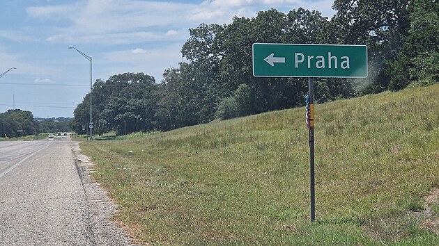 Nalevo najdete texaskou Prahu Nalevo najdete texaskou Prahu