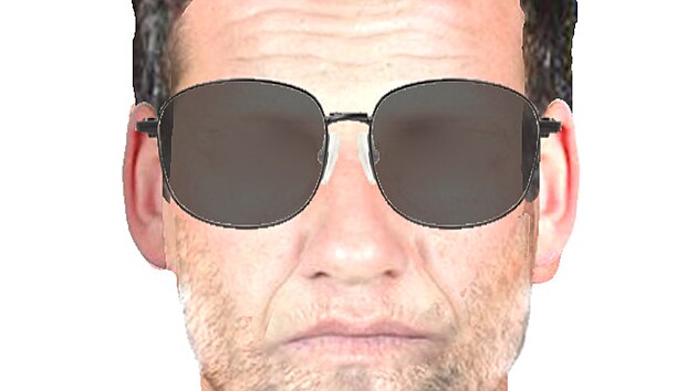 Podoba muže, jehož hledá policie v případu loupeže v Luhačovicích. (duben 2025)