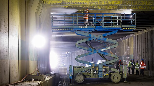 Liberecký tunel na silnici I/35 prochází největší rekonstrukcí za více než 30 let svého provozu. (14. dubna 2025)