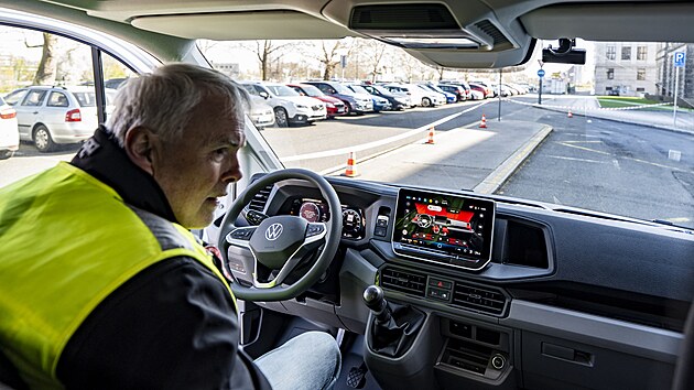 Dodávka Inspekce silniční dopravy