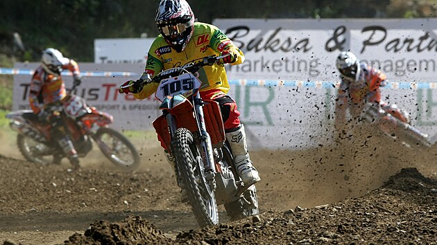 Krajský přebor se jezdí i na trati v Jiníně u Strakonic.