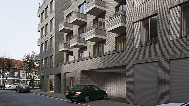 Na místě dnes zavřených potravin nedaleko Kostelíčka v centru Pardubic postaví skupina CFIG vysoký činžovní dům. Mělo by v něm být 78 bytů (22. dubna 2025)