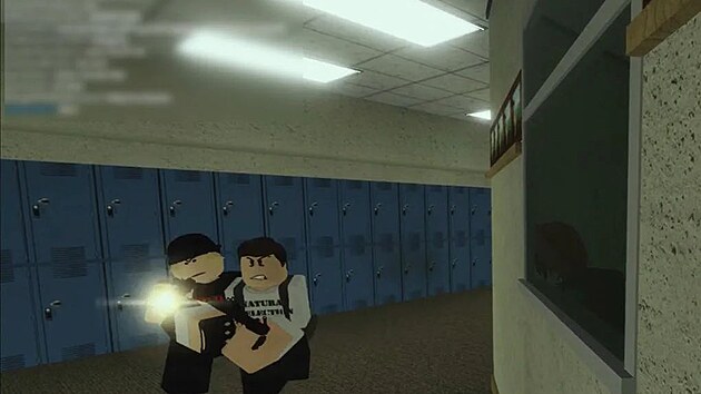 Lidé v Robloxu simulují skutečné školní masakry. Lidé v Robloxu simulují skutečné školní masakry.