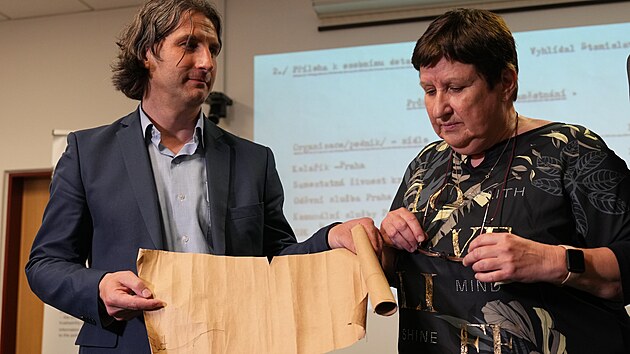 Národní archiv k 75. výročí procesu s Miladou Horákovou odhalil spis i osobní... Národní archiv k 75. výročí procesu s Miladou Horákovou odhalil spis i osobní...