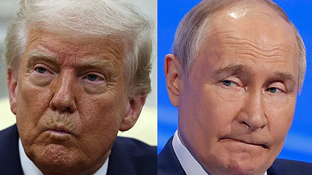 Zleva: Donald Trump, Vladimir Putin Zleva: Donald Trump, Vladimir Putin