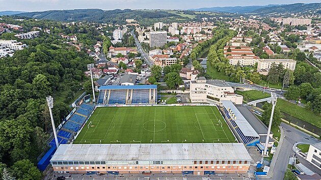 Zlínský fotbalový stadion Letná Zlínský fotbalový stadion Letná