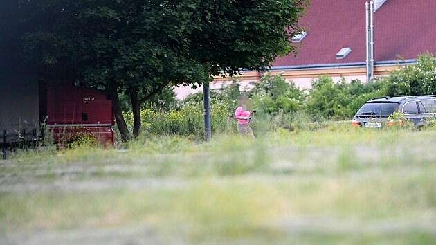 Čtvrť Předlice v Ústí nad Labem. Sexuální služby tu poskytují dospělí i děti. (červen 2025)