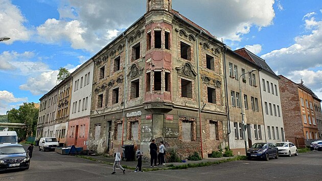 Čtvrť Předlice v Ústí nad Labem. (červen 2025)