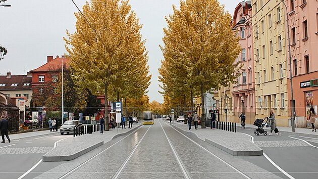 Navrhované úpravy části Klatovské třídy v Plzni zahrnují nová stromořadí, širší tramvajové ostrůvky a vyhrazené cyklopruhy. Vozovka bude zúžená na jeden pruh v každém směru.