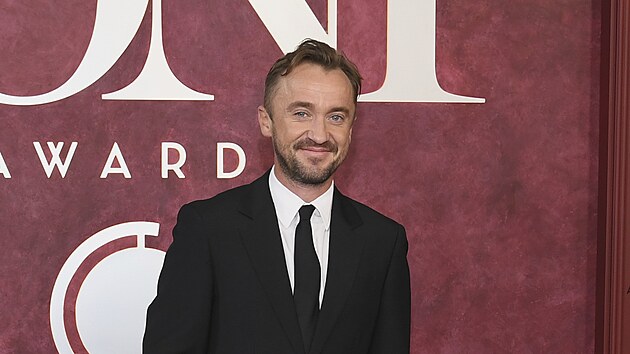 Tom Felton na Tony Awards v New Yorku (8. června 2025)