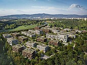 Nová Kunratická nabídne na okraji města v osmi etapách přes 600 bytů. Nová Kunratická nabídne na okraji města v osmi etapách přes 600 bytů.