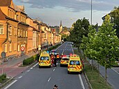 V Krnově se na stejném místě staly dvě dopravní nehody jen chvíli od sebe. (19.... V Krnově se na stejném místě staly dvě dopravní nehody jen chvíli od sebe. (19....