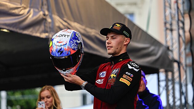 Filip Salač bude o v&iacute;kendu v Brně jedin&yacute;m česk&yacute;m z&aacute;stupcem. Z&aacute;vod&iacute; v kategorii Moto2. (17. července 2025)