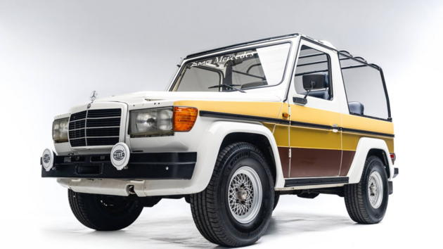 Lendlův Mercedes 300GD od AMG z roku 1983 je vystaven v Petersenově automobilovém muzeu v Los Angeles.