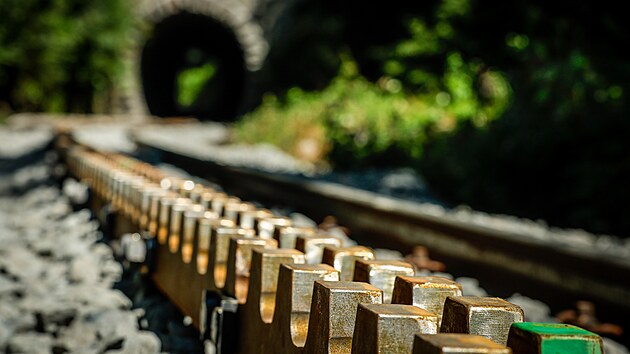 Na nejstrmější železnici v Česku se aktuálně pokládá nová ozubnicová trať. Náročná obnova kořenovské Zubačky obnáší na milimetry přesnou práci. (12. srpna 2025)
