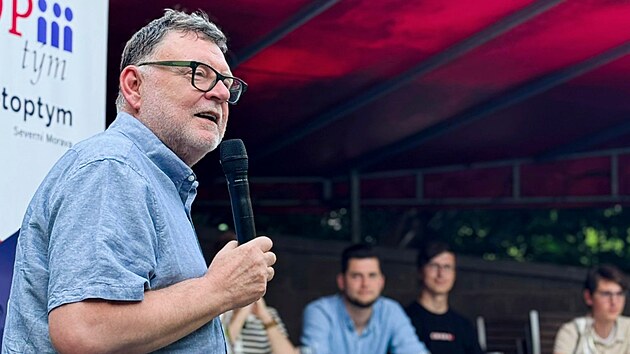 Ministr financí Zbyněk Stanjura na debatě mladých kandidátů koalice SPOLU v... Ministr financí Zbyněk Stanjura na debatě mladých kandidátů koalice SPOLU v...
