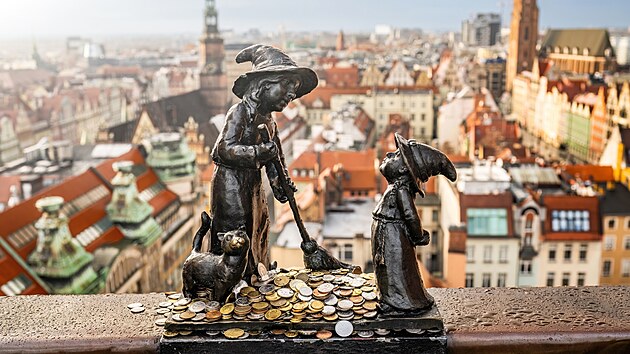 Bronzoví obyvatelé polské Vratislavi