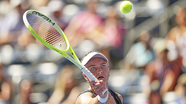 Barbora Krejčíková si chystá úder v 1. kole US Open.
