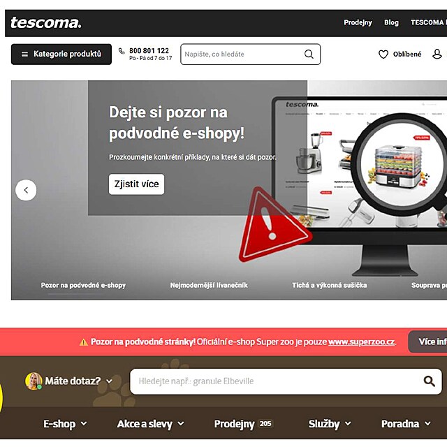 Podvodné eshopy