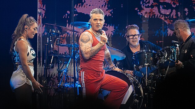 Koncert Robbieho Williamse v O2 areně (Praha, 7. září 2025)