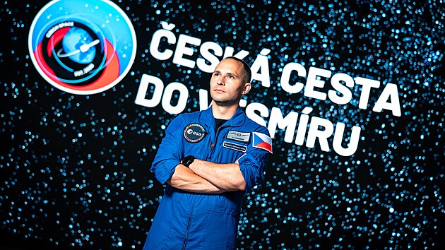 Stíhací pilot Aleš Svoboda se připravuje na let do kosmu pod křídly Evropské kosmické agentury.