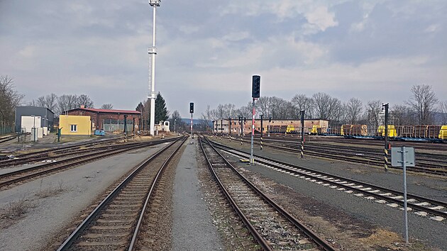 Chrastavské zhlaví stanice Liberec