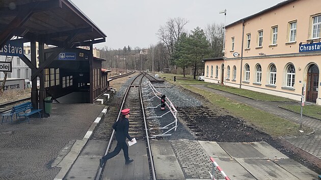 Stanice Chrastava jen pár dní před zahájením rekonstrukce
