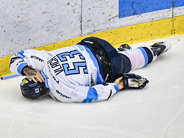 Zraněný Jaroslav Vlach z Liberce.