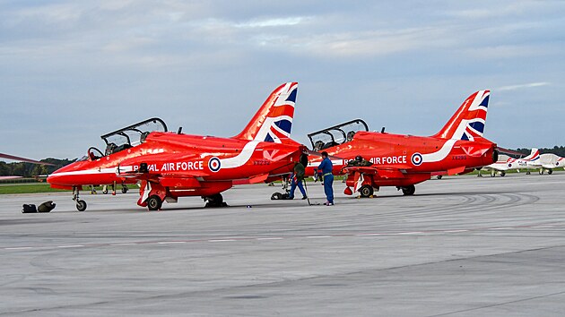 Britští Red Arrow na Dnech NATO v Ostravě