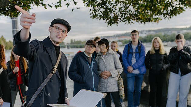 Průvodce po Praze Štěpán Beneš.