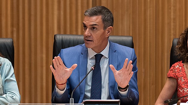 Španělský předseda vlády Pedro Sánchez. (15. září 2025)