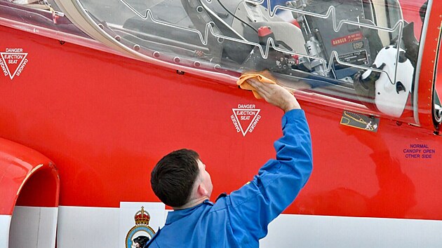 Legendární britští Red Arrows jsou v Česku. (18. září 2025)