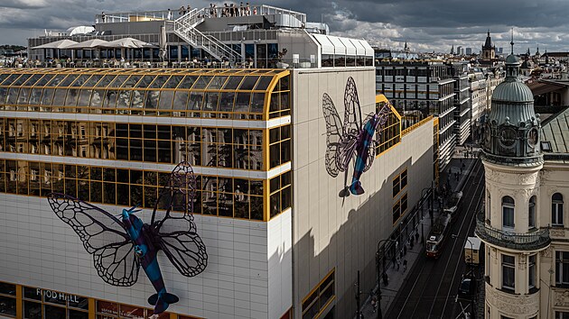 Multifunkční prostor Máje nabízí hlavně zábavu. (11. září 2025)