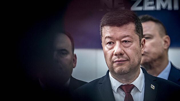 Hnutí SPD představilo volební program pro říjnové sněmovní volby. Na tiskové konferenci program představili Tomio Okamura, Jaroslav Foldyna, Radim Fiala, Jindřich Rajchl, Markéta Šichtářová, Zuzana Majerová, Libor Vondráček a Miroslav Ševčík. (8. září 2025)