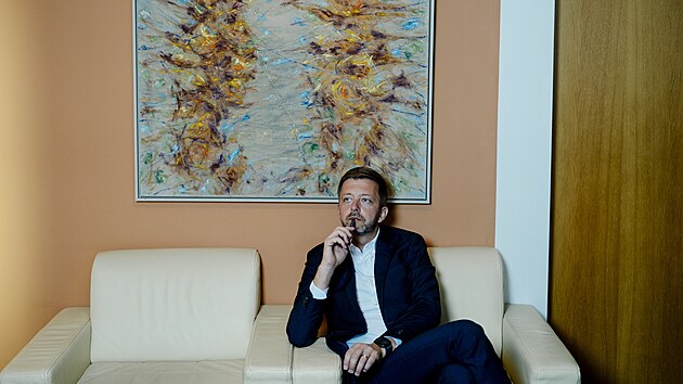 Ministr vnitra Vít Rakušan, lídr STAN ve Středočeském kraji. (23. září 2025)