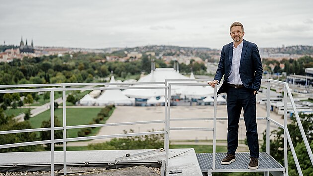 Ministr vnitra Vít Rakušan, lídr STAN ve Středočeském kraji. (23. září 2025)